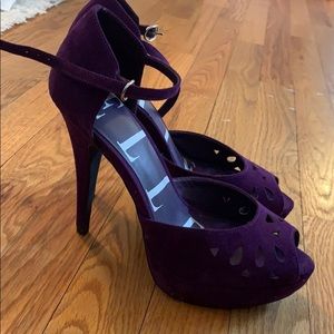 Great Condition Purple Elle Heels!